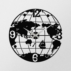 Enzoclock fém falióra, 48×48 cm – S018