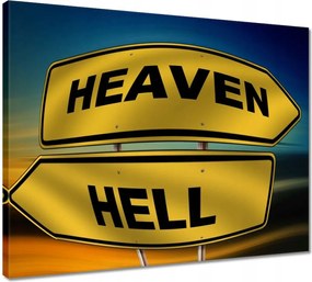 Vászonkép 50x40 Válaszút előtt