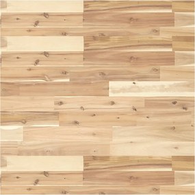 vidaXL négyzet alakú tömör akácfa asztallap 70 x 70 x 4 cm