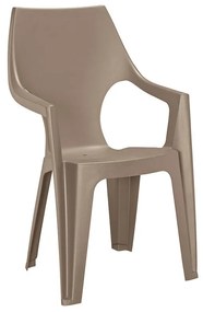 Dante kartámaszos magas támlás műanyag kerti szék
