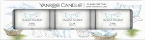 Yankee Candle 3 Mini Gyertya Ajándék Szett 3 Pack Clean Cotton