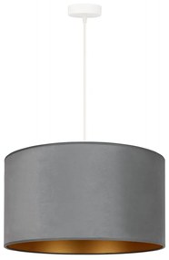 Brilagi - Csillár zsinóron VELVET 1xE27/40W/230V menta/arany