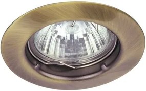 Rabalux beltéri süllyesztett lámpa gu5.3 50w bronz spot relight