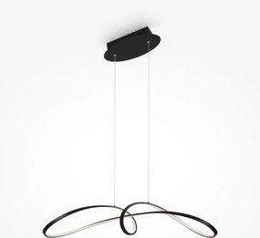 MAYTONI MOD156PL-L52B4K CURVE Modern Led Függesztett Lámpa Fekete LED IP20