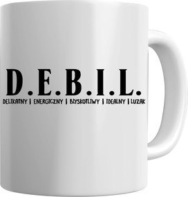 D.e.b.i.l Nyomott Mintás Bögre Ajándékba A Kolléga Férjének Barátjának Ajándékba