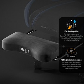 Szövet lábtartó gamer székhez: Diablo X-One 2.0