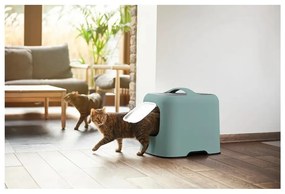 Zöld macskatoalett és lapát szett Biala – Rotho