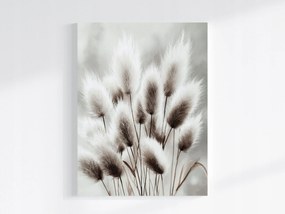 Vászonkép Canvas Akvarell Természet Növényzet Fű Szürke 60x80