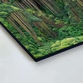 DUBLEZ | Nyomtatott moha kép – A vadon érintése