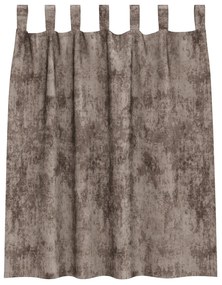 Bársony függönyök 2 db Gombfüggönyök Kávézó 140x140 cm