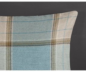 Kék kétszemélyes hosszabbított flanel ágyneműhuzat 200x220 cm Jacco – Good Morning