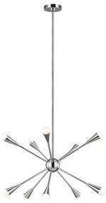 Feiss FE-JAX10-PN - LED Csillár JAX 10xG9/3W/230V fényezett króm