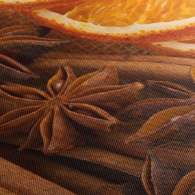 Kép - Illatos fűszerek (órával) (90x30 cm)