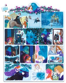 Mese puzzle - A szépség és a szörnyeteg, 100 db-os - Beauty and the Beast