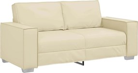 vidaXL Kanapé Krém 180 x 80 x 84 cm szövet