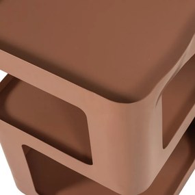 Fém tárolóasztal 35x35 cm Riv – WOOOD