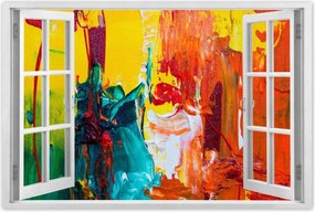 Poszterek 120x80 Absztrakt Oroszlán