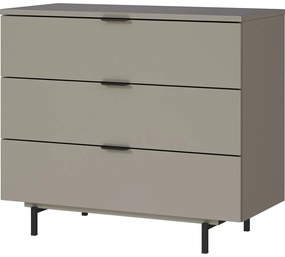 Szürke gyerek komód 105x92x54 cm Tomino – Germania