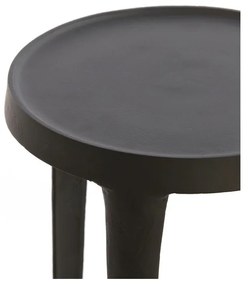 Fém kerek tárolóasztal szett 2 db-os ø 35 cm Tobias – Light &amp; Living