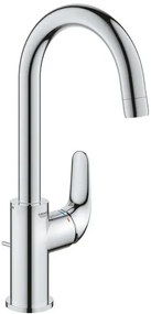 Mosdó csaptelep Grohe EuroEco leeresztőszeleppel króm 24272001