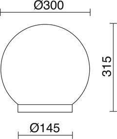 Novolux VIC 345C-G05X1A-02 Állólámpa 1x105W/E27 IP43