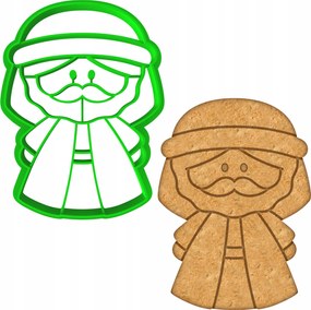 Karácsonyi Forma Mézeskalács lyukasztó Karácsony József 8cm