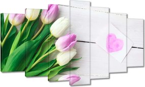 Vászonkép 140x80 Finom tulipánok