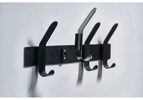 A-Rack fekete acél fali fogas - Zone
