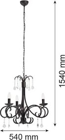 Argon DIADEMA 6272 Csillár 3x7W/E14 IP20