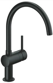 Grohe Minta mosogató csaptelep forgó karral bársony fekete 32917ks0 G32917KS0