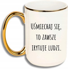 Bögre Nagy Fehér Arany Rant Vicces Ajándék Mosolygós