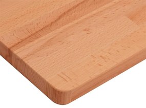 tömör bükkfa négyzet alakú asztallap 80 x 80 x 2,5 cm
