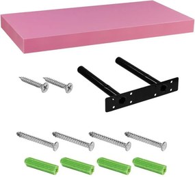 Fali polc STILISTA® Volato 30 cm - rózsaszín