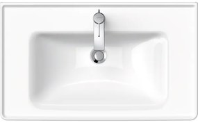 Duravit 2367800000 - Falra szerelhető D-NEO mosdó 80x48 cm, kerámia, fényes fehér