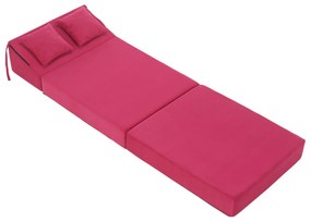 Összecsukható szék/matrac PELOS, sötét rózsaszín