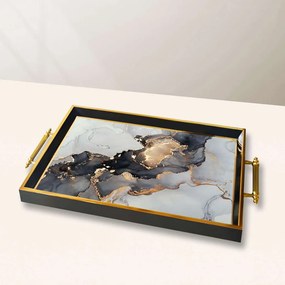 Üveg tálca, 38×24 cm – TPA10026