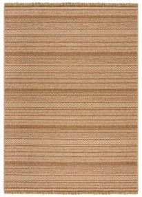 Natúr színű kültéri-beltéri szőnyeg 160x230 cm Farah Stripe – Flair Rugs