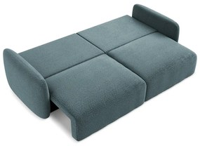 Türkiz kinyitható-tárolóhelyes kanapé 238 cm Kalena – Makamii