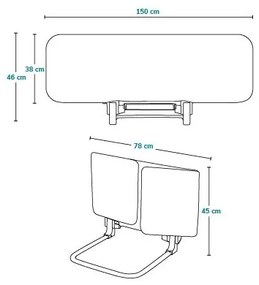 Lionelo - Biztonsági ágy korlát LORA XL söt. szürke