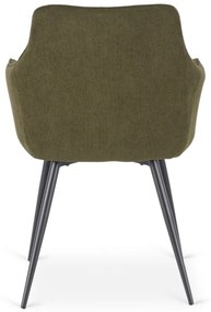 Elegáns Étkezőszék Zöld Színben. NAWARA