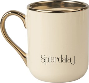 Bögre Elegáns Bézs Arany Rant Vicces Ajándék