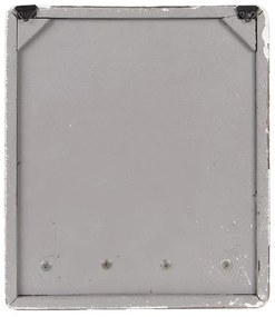 Antikolt Kulcstartó fogas fa fém 4 akasztóval