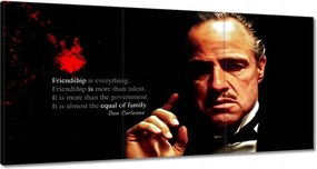 Vászonkép 60x30 Keresztapa