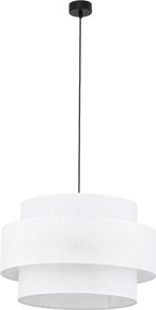 TK LIGHTING 5363 CALISTO Ernyős Függesztett Lámpa Fehér, Fekete E27 IP20