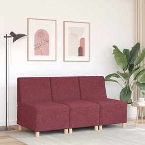 bordó szövet kanapéfotel 55 cm