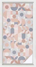 Ablakfólia öntapadós adatvédelem Absztrakt mozaik 50x100