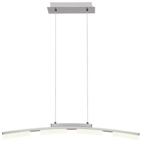 RÁBALUX 2957 EUCALYPTUS Modern Led Függesztett Lámpa Szatin Króm IP20