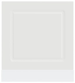 mosogatógép panel Kalmar fehér 60x1,5x67 cm műanyag fa