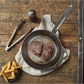 De Buyer 5610.26 - MINERAL B 26 cm acél serpenyő