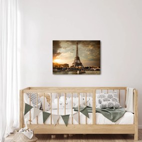 Kép - Eiffel-torony, Párizs, Franciaország (70x50 cm)